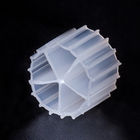 10*7mm MBBR Filtermaterial-Jungfrau HDPE materielle weiße Farbbiomedien für Wasserbehandlung