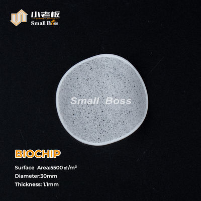 kaufen White Color Mbbr Filter Media with Virgin HDPE Material Ras Biochip online manufacture