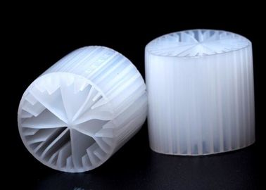 kaufen 15*15mm mit weißer Farbe und unbehandeltem HDPE-Material MBBR-Filtermedien für anaerobe Behälter online manufacture