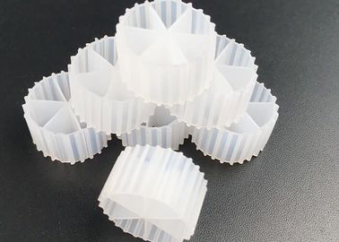 kaufen 100% Jung-HDPE Biofiltermedien Weißfarbe zur Abwasserbehandlung online manufacture