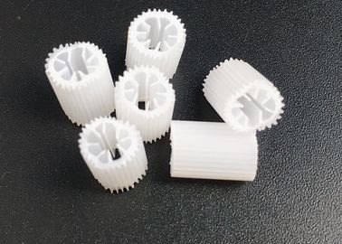 kaufen MBBR Bio Media Schwere Größe 5*10mm Weiß jungfräulich HIPS Material Kunststoff Biozelle zur Behandlung online manufacture