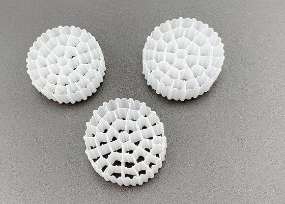 kaufen MBBR Bio Ball Abwasserbehandlung Kunststofffiltermedien 25*10MM online manufacture