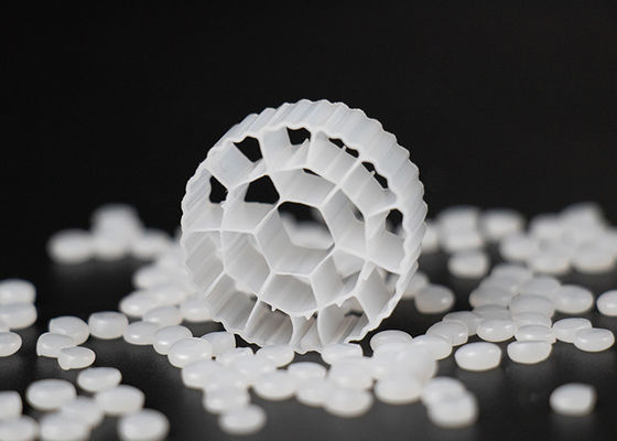 kaufen 19 Löcher K3 Biozellfiltermedien mit jungem HDPE-Material und weißer Farbe online manufacture