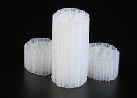 Jungfrau HDPE materielles MBBR Plastikfiltermaterial-weiße Farbe für Abwasserbehandlung