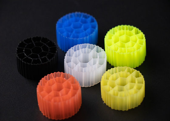 kaufen Wirkliche HDPE FDA Safty Material Biofiltermedien IFAS Technologie online manufacture