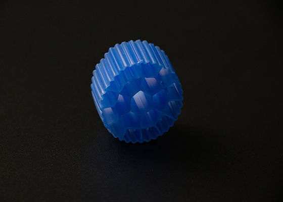 kaufen 19 Räume PE05 HDPE Material MBBR Filtermedien Blaue Farbe online manufacture