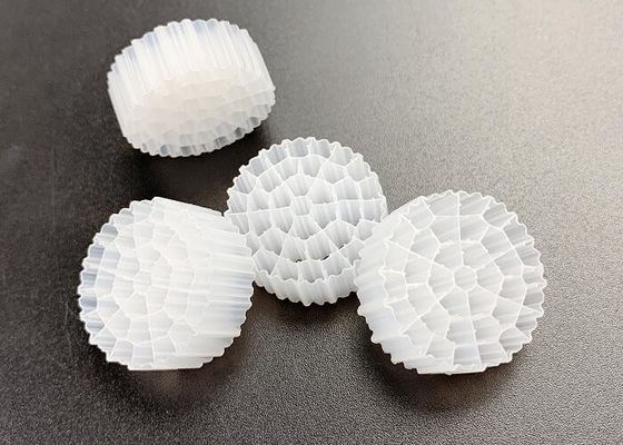 kaufen IFAS FDA Safty HDPE Weißfarbe MBBR Biozellfiltermedien A/O-Technologie online manufacture