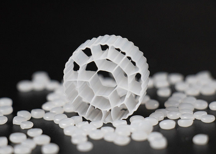19 Filtermaterial der Loch-K3 Biocell mit Jungfrau HDPE Material und weißer Farbe