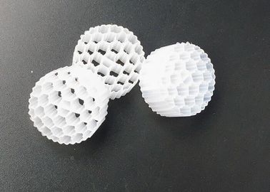 Trinkende Biofilter weiße Farbe MBBR BIO MEDIA FAB CARRIER 25*10MM 38 ZIMMER Abwasserbehandlung