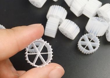 Koi Teich Biozell Filter Medien Kunststoff Bio Medien 6 Löcher mit weißer Farbe und jungfräulichen HDPE