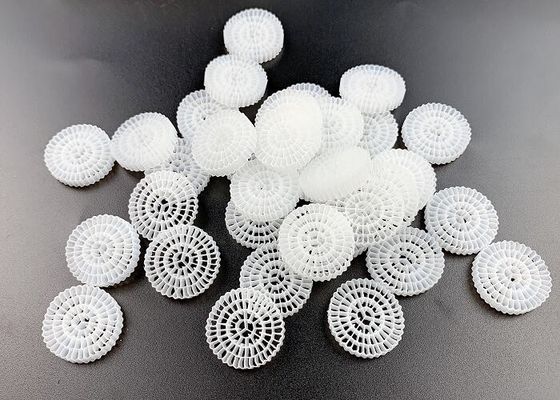 Nahrungsmittelsicherer Hdpe FDA-Material schwimmendes MBBR-Medium Bio-Bälle Filtermedium