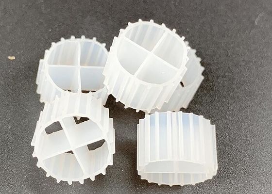 900m2/M3 Biomedia Biotube MBBR Wasseraufbereitung Weiß HDPE