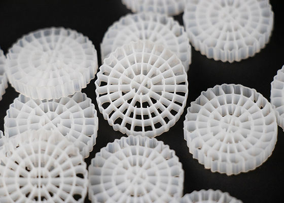 Weiße Farbe MBBR Bio Media Virgin HDPE Material K5 zur Abwasserbehandlung