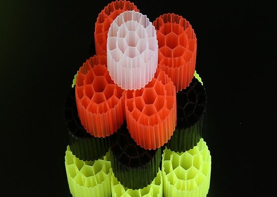 Bio-Bälle Kunststofffilter Farb- und Jungfrucht-HDPE-Material MBBR