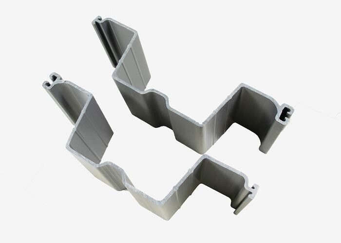 Kunststoff UPVC Pvc-Blattstapelung für Seewände Zivilbau Graue Farbe