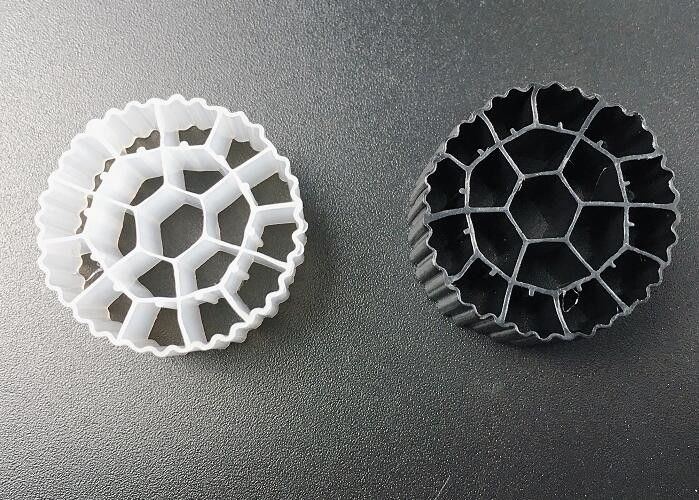 Aktive Zellprozess Weißfarbe HDPE Kunststoff MBBR Medien für SBRs