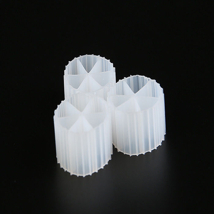 Koi Teich Biozell Filter Medien Kunststoff Bio Medien 6 Löcher mit weißer Farbe und jungfräulichen HDPE