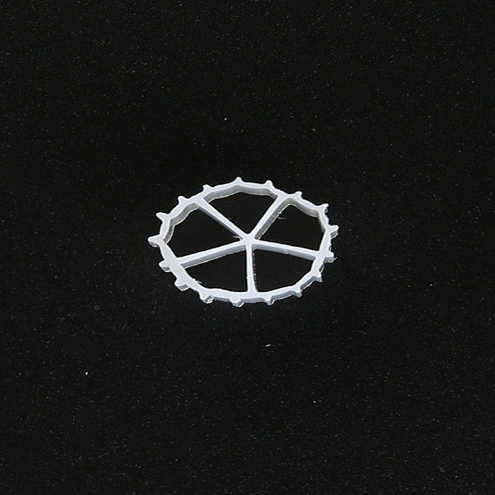 Weiß 5 Löcher Jungfrau HDPE Filtermedium Langlebigkeit Größe 10 mm X 7 mm