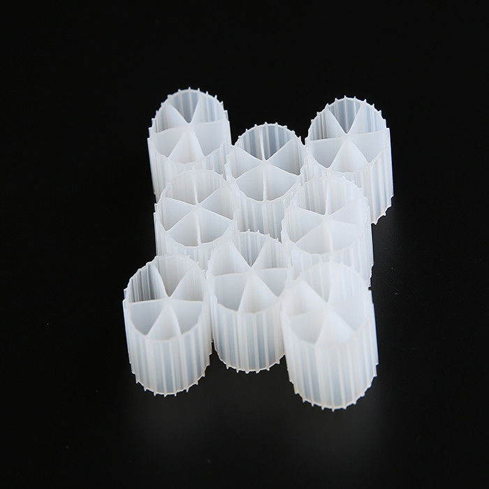 16 mm X 10 mm Hydrophiler schwimmender Filtermedium Jungfrau HDPE Material MBBR