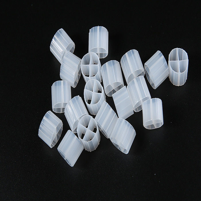 Hohe Effizienz MBBR Kunststofffiltermedien Niedrigerer Energieverbrauch MBBR Bioträger