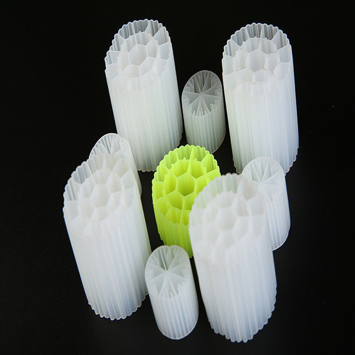 Weiße Farbe MBBR Teich Biozell Filter Medien Jungfrau HDPE Material und Schwimmen für RAS