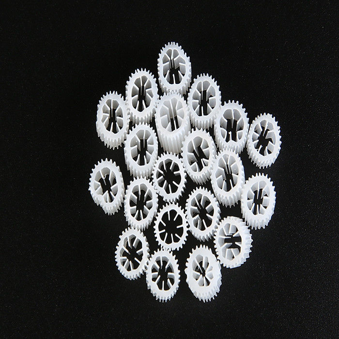 7 Löcher schwimmende Filtermedien HIPS Material Kunststoff Biozelle für Industrieabwasser