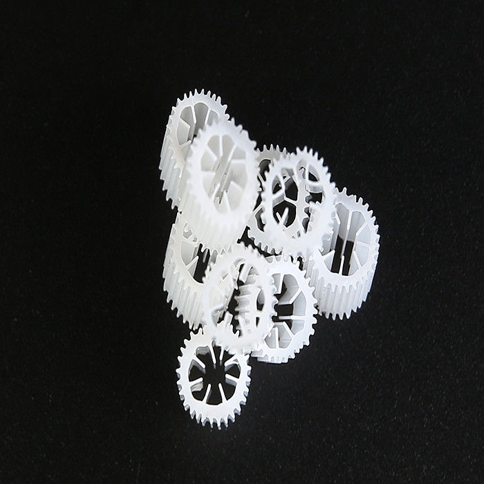 Sieben Löcher Biozell Filter Medien HIPS weiße Farbe Material Kunststoff Sinking Filter Medien für Pool