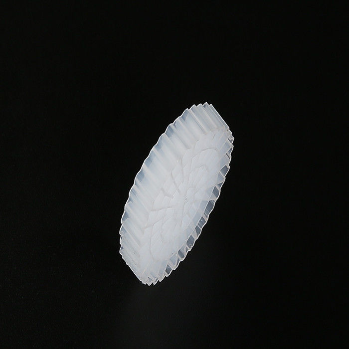 Unversehrtes HDPE-Material K5 MBBR Filtermedium mit guter Oberfläche und weißer Farbe