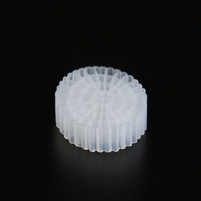 Weiße Farbe MBBR Bio Media Virgin HDPE Material K5 zur Abwasserbehandlung