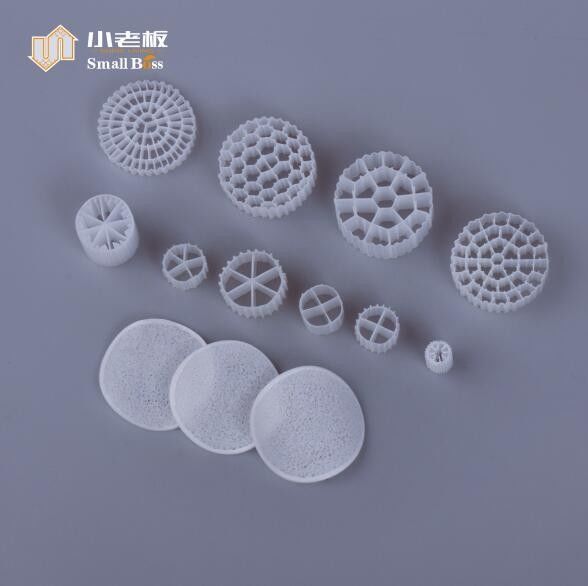 PE38 Filtermedium Niedrigerer Energieverbrauch Mbbr Schwimmender Biomasse-Träger