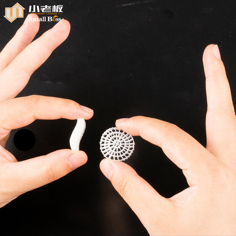 Mbbr Aquarium Filter PE Kunststoff Material 1600M2/M3 für die Fischzucht