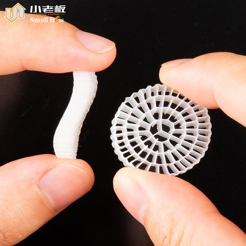 Mbbr Aquarium Filter PE Kunststoff Material 1600M2/M3 für die Fischzucht