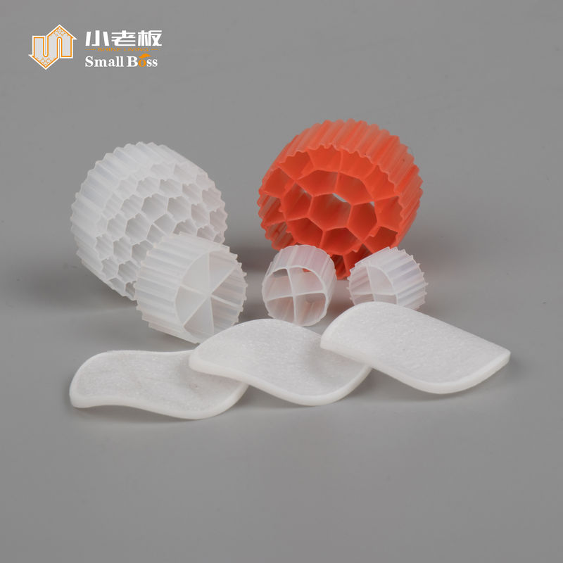 PE02 Biologische Abwasserbehandlung Technik Mbbr Filtermedien PE Polymermaterial SBR Technologie