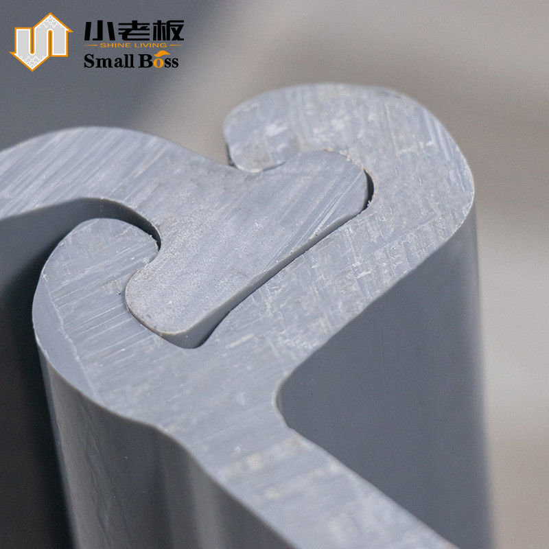 SZ457 PVC-Blatthaufen mit einer Dicke von 11 mm für starke und langlebige Stützwände