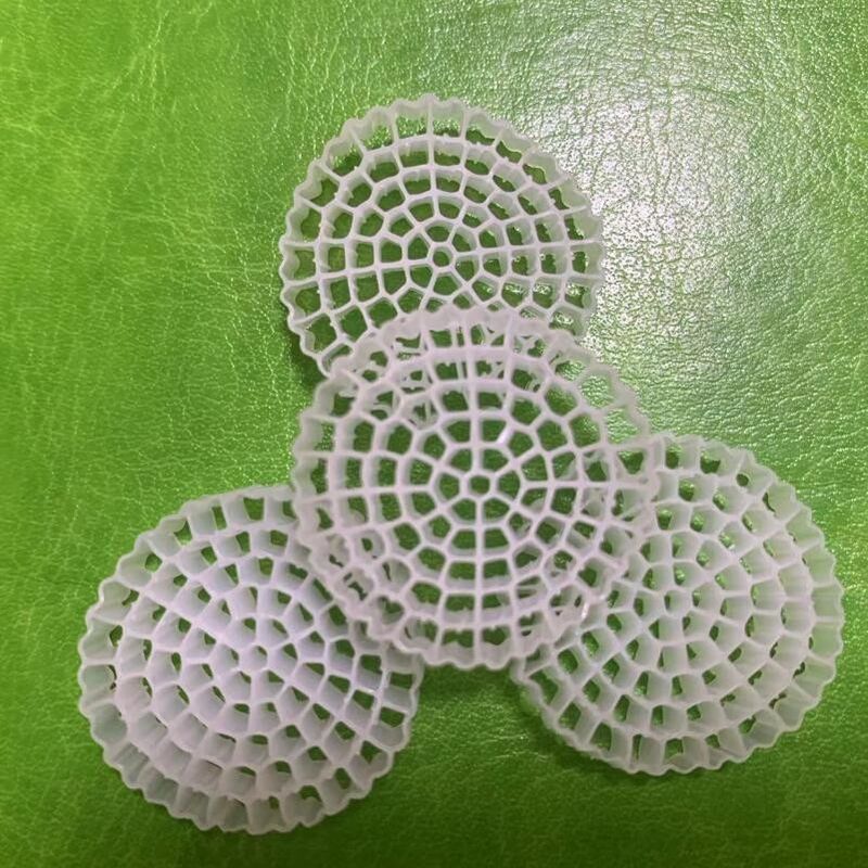 PE79S 1600m2/m3 Schwimmbad MBBR Filtermedien für die Abwasserbehandlung