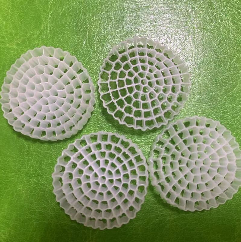 PE79S 1600m2/m3 Schwimmbad MBBR Filtermedien für die Abwasserbehandlung