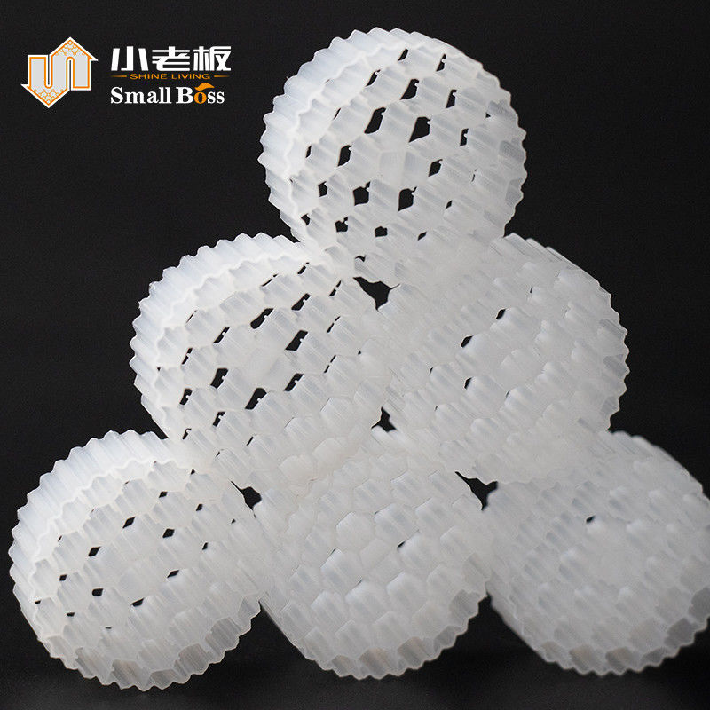 Kunststoff PE38 Material Kunststoff Biofilter Medien MBBR Bioträger für die Abwasserbehandlung