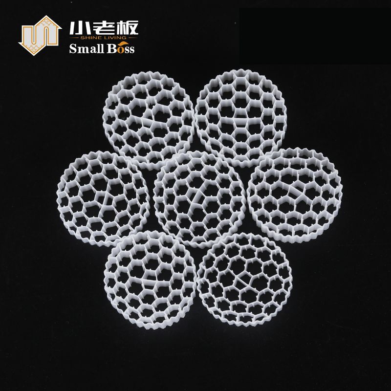 Kunststoff PE38 Material Kunststoff Biofilter Medien MBBR Bioträger für die Abwasserbehandlung