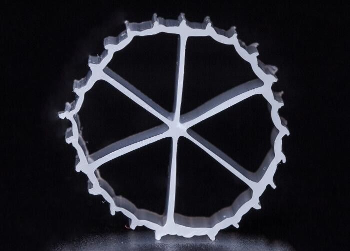 16*10mm Größe MBBR Filtermedien mit jungem HDPE-Material und schneller Biofilmbildung