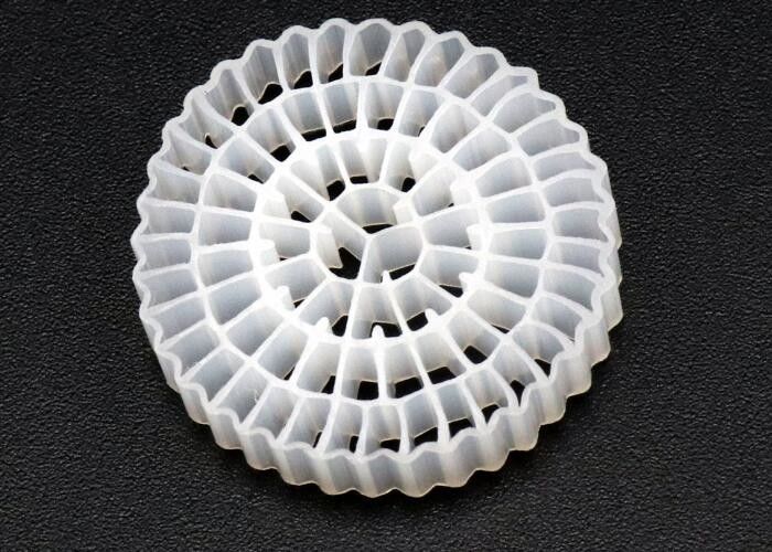 Biofilmwachstum Schnell K1 Mikrofiltermedien 25*10mm beliebige bunte HDPE Kaldnes