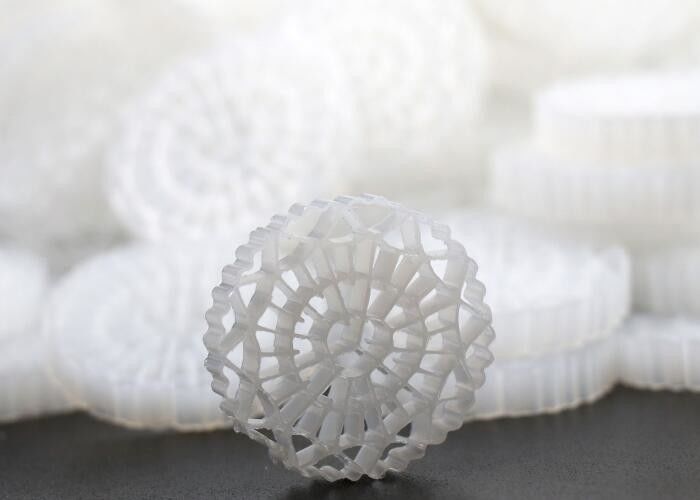 Abwasserbehandlung Biochip Bio-Medien MBBR Träger Biofilter Medien Bio-Kugeln