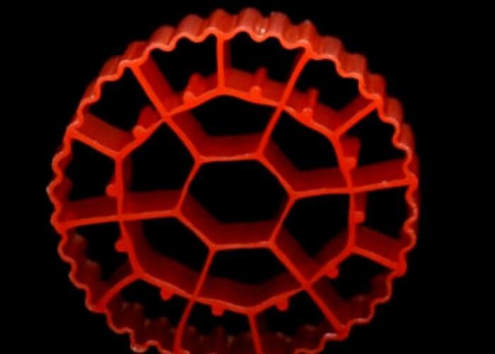 MBBR Biofiltermedien mit weißer Farbe und jungfräulichem HDPE-Material für Abwasser