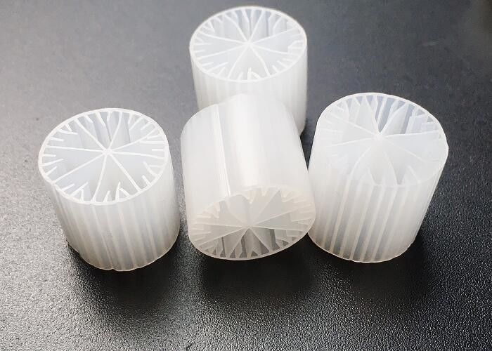 15*15mm Anaerobes MBBR BIO Filtermedium Schwimmendes MEDIA A / O-Verfahren