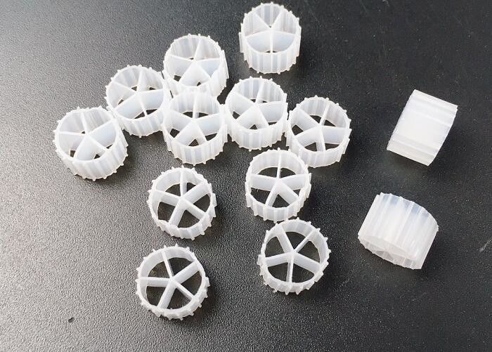 10*7mm MBBR Bioträger FAB Medien Biozellmedien für die Wasseraufbereitung A / O-Prozess
