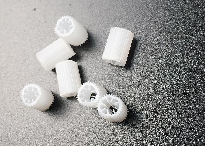 Kunststoffmedien MBBR Filter K1 Bewegliches Bett Filter Wasserqualität verbessern