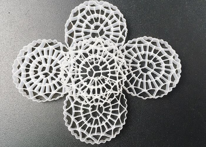 25*5mm K3 Filtermedien Hdpe Material Ifas Prozess MBBR Biobälle