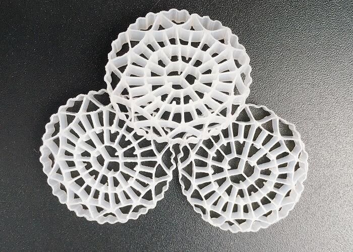 PE63 Blütenform MBBR Bio Media mit großer Fläche 1200m2/m3