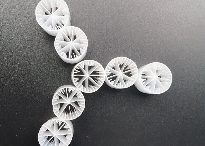 Rote Biozellen Biobälle Filtermedien Umweltfreundliche industrielle Wasserbehandlung