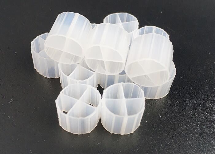 Hocheffiziente MBBR Biomedia K1 Mikromedia 12mm X 9mm Weißfarbe