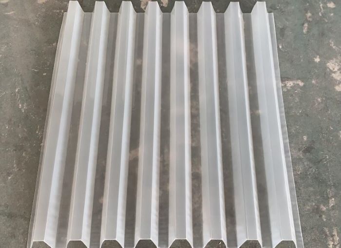 UV-Ioresistente Lamella Filter Eintauchte belüftete feste Filme Weiße Farbe